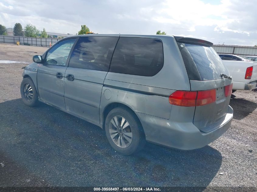 1999 Honda Odyssey Lx VIN: 2HKRL1856XH529387 Lot: 39558497