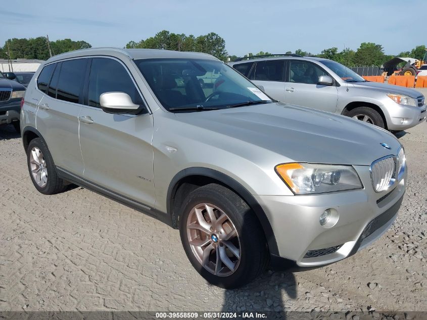 2011 BMW X3 xDrive35I VIN: 5UXWX7C59BL730902 Lot: 39558509