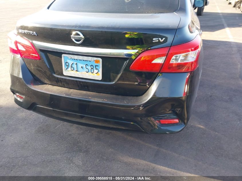 2018 NISSAN SENTRA SV - 3N1AB7AP4JY229746