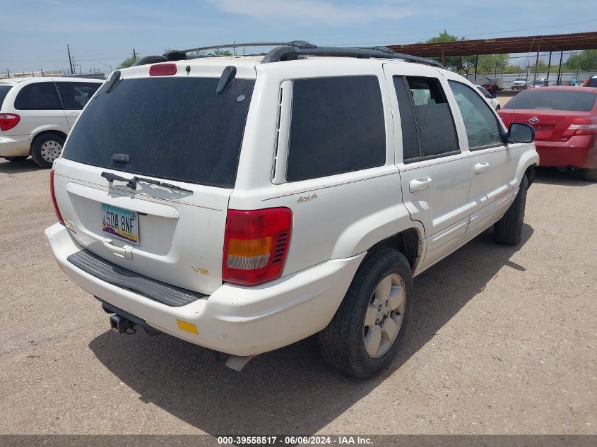 2001 Jeep Grand Cherokee Limited VIN: 1J4GW58N51C610111 Lot: 39558517