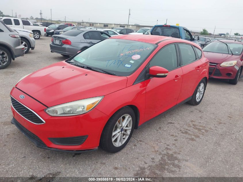 2015 Ford Focus Se VIN: 1FADP3K26FL315525 Lot: 39558519