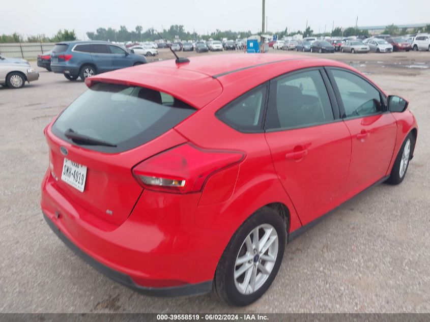 2015 Ford Focus Se VIN: 1FADP3K26FL315525 Lot: 39558519