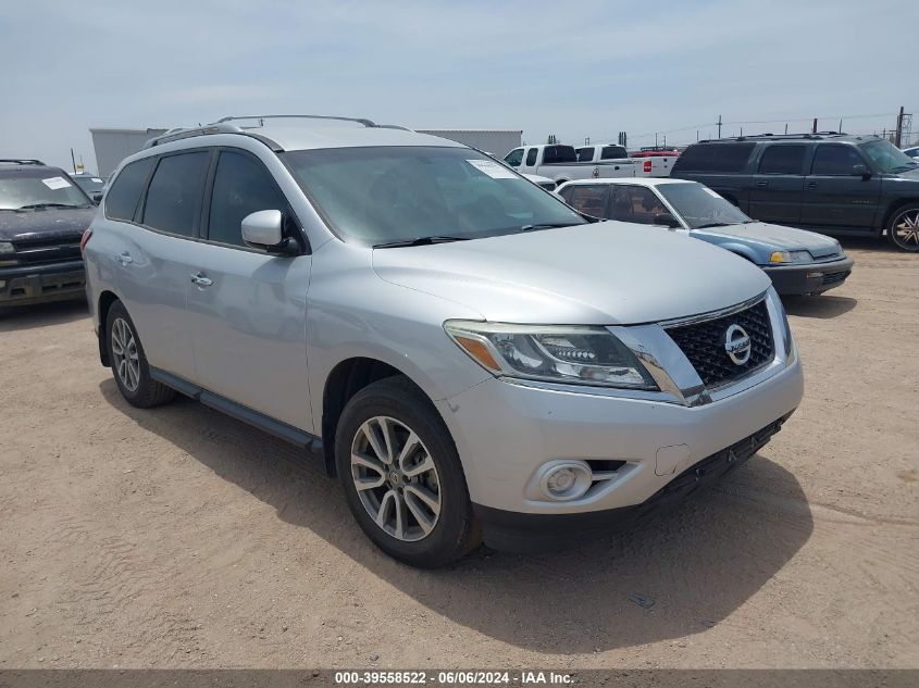 2013 Nissan Pathfinder Sv VIN: 5N1AR2MM6DC615512 Lot: 39558522