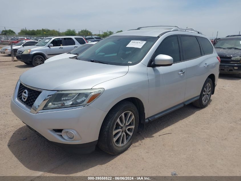 2013 Nissan Pathfinder Sv VIN: 5N1AR2MM6DC615512 Lot: 39558522