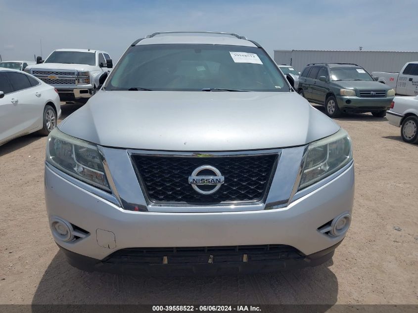 2013 Nissan Pathfinder Sv VIN: 5N1AR2MM6DC615512 Lot: 39558522