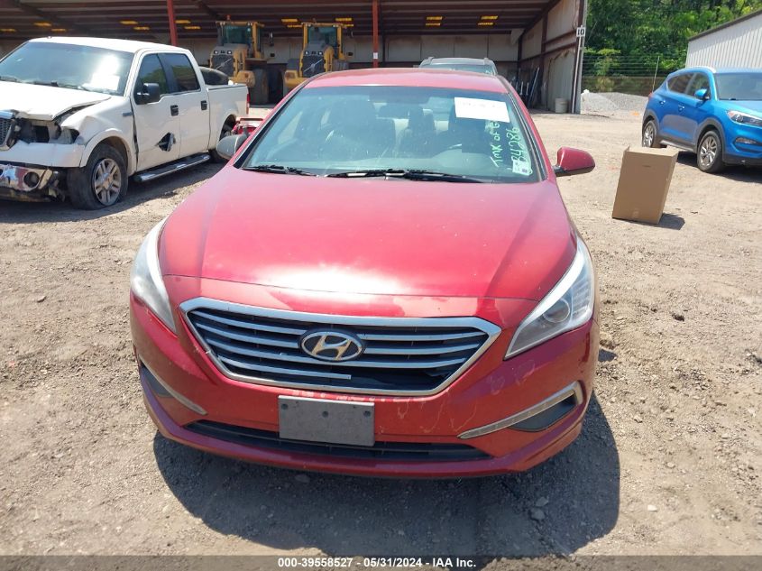 2015 Hyundai Sonata Se VIN: 5NPE24AF6FH034286 Lot: 39558527