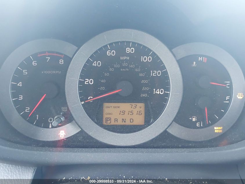 2008 Toyota Rav4 Sport V6 VIN: JTMZK32V785019039 Lot: 39558533