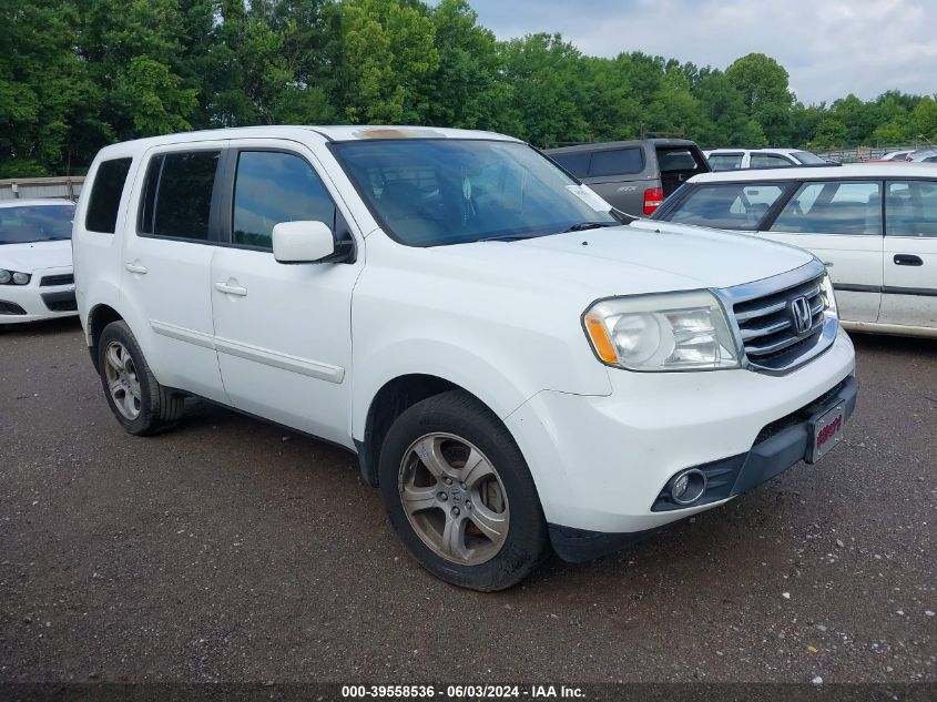 2014 Honda Pilot Ex VIN: 5FNYF3H42EB006319 Lot: 39558536