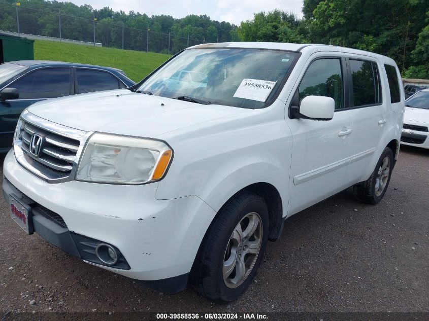 2014 Honda Pilot Ex VIN: 5FNYF3H42EB006319 Lot: 39558536