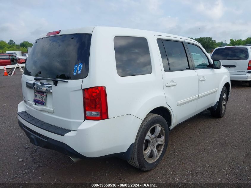 2014 Honda Pilot Ex VIN: 5FNYF3H42EB006319 Lot: 39558536