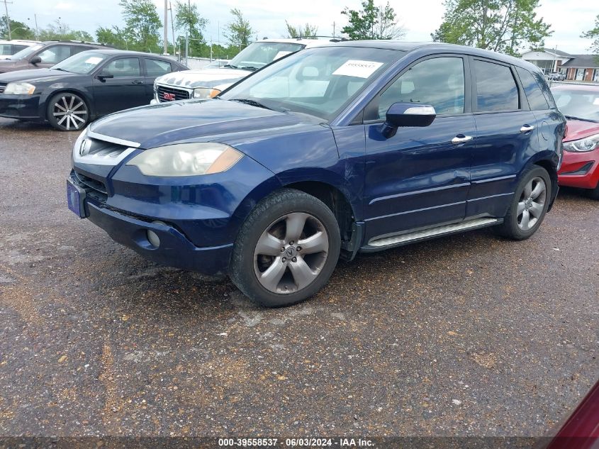 2007 Acura Rdx Technology VIN: 5J8TB18577A019907 Lot: 39558537