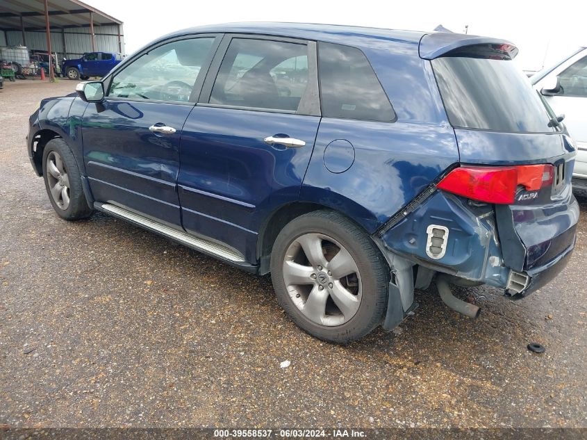 2007 Acura Rdx Technology VIN: 5J8TB18577A019907 Lot: 39558537