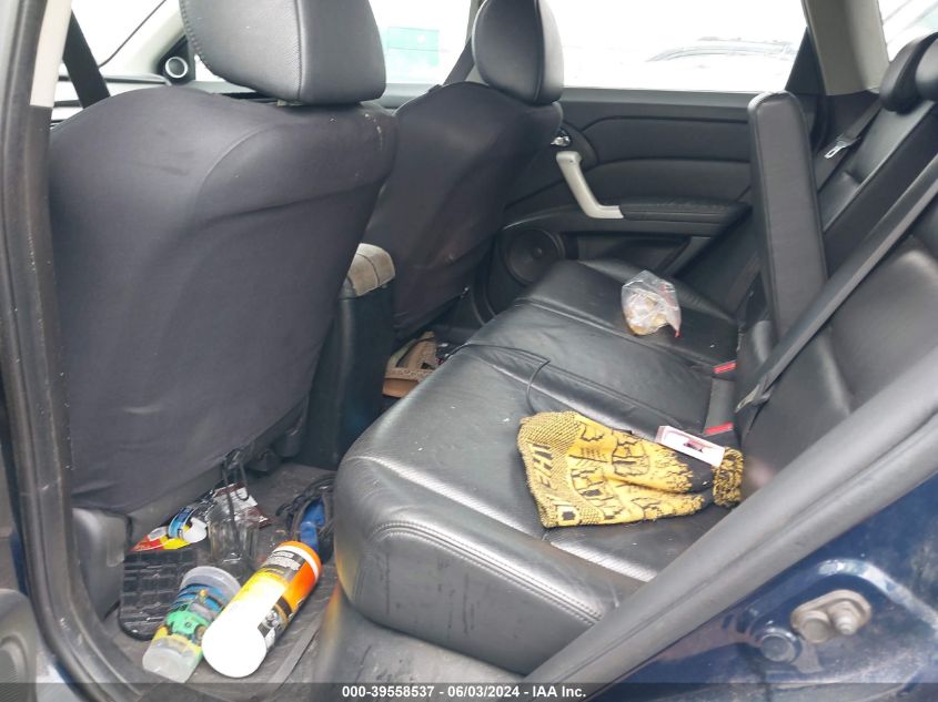 2007 Acura Rdx Technology VIN: 5J8TB18577A019907 Lot: 39558537