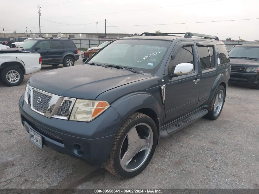 2005 Nissan Pathfinder Le VIN: 5N1AR18U05C790716 Lot: 39558541