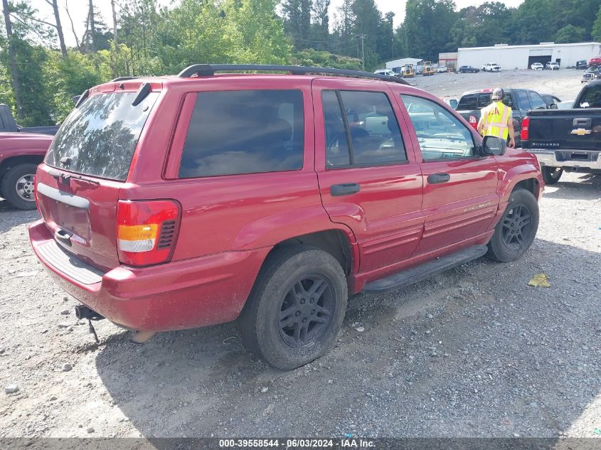 2002 Jeep Grand Cherokee Laredo VIN: 1J4GW48S22C295981 Lot: 39558544