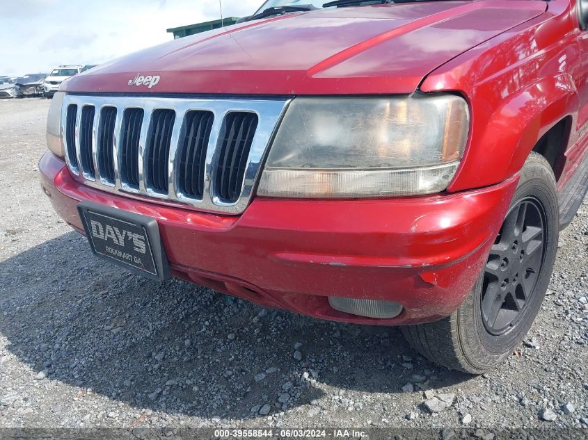 2002 Jeep Grand Cherokee Laredo VIN: 1J4GW48S22C295981 Lot: 39558544