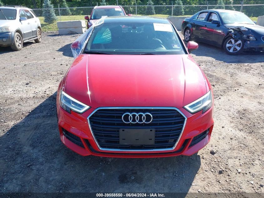 2019 Audi A3 40 Premium VIN: WAUGUGFF8K1011555 Lot: 39558550