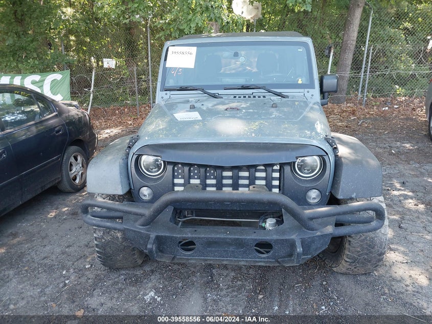 2014 JEEP WRANGLER UNLIMITED SPORT - 1C4BJWDG4EL252906