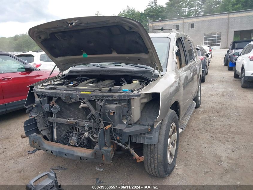 2006 Nissan Armada Le VIN: 5N1AA08B46N742206 Lot: 39558557