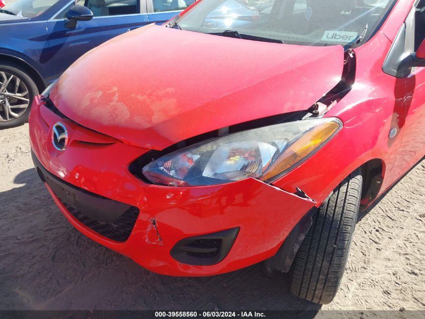 2013 Mazda Mazda2 Sport VIN: JM1DE1KY5D0170310 Lot: 39558560