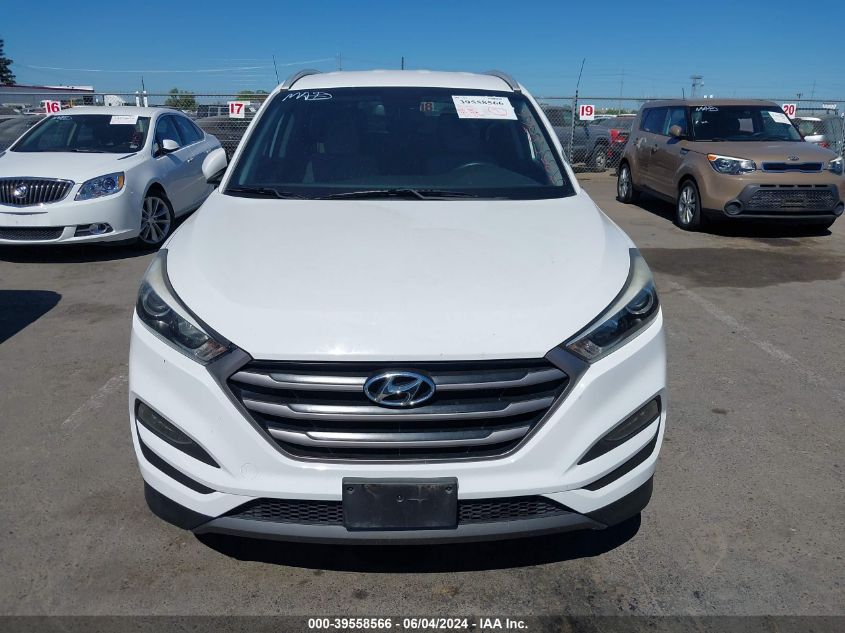 2016 Hyundai Tucson Sport VIN: KM8J33A22GU033187 Lot: 39558566