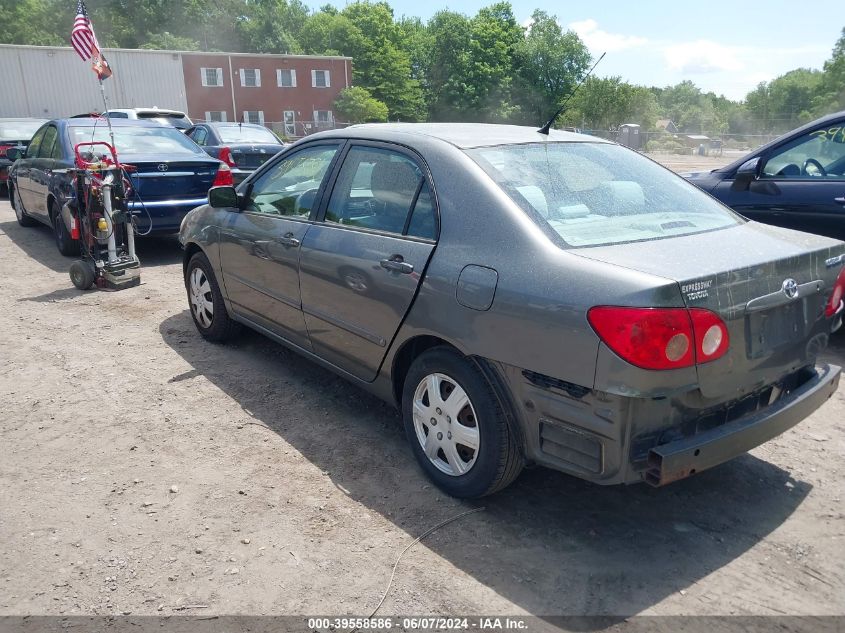 2008 Toyota Corolla Le VIN: 2T1BR32E18C933738 Lot: 39558586