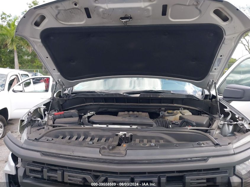 2022 Chevrolet Silverado 1500 2Wd Short Bed Custom VIN: 3GCPABEK2NG580582 Lot: 39558589