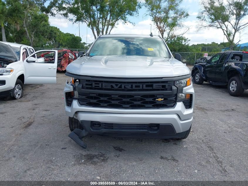 2022 Chevrolet Silverado 1500 2Wd Short Bed Custom VIN: 3GCPABEK2NG580582 Lot: 39558589