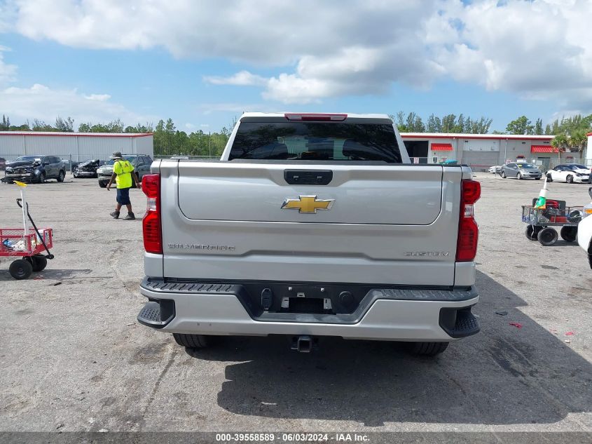 2022 Chevrolet Silverado 1500 2Wd Short Bed Custom VIN: 3GCPABEK2NG580582 Lot: 39558589