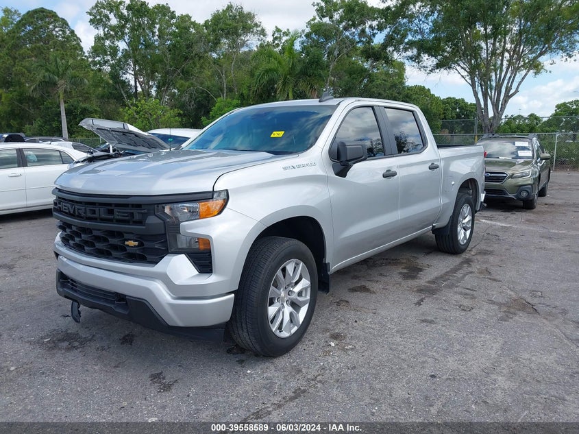 2022 CHEVROLET SILVERADO 1500 2.7L I4 FI DOHC 16V (VIN: 3GCPABEK2NG580582