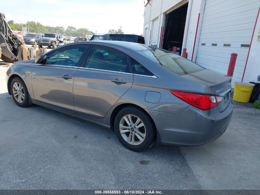 2013 Hyundai Sonata Gls VIN: 5NPEB4AC3DH692151 Lot: 39558593