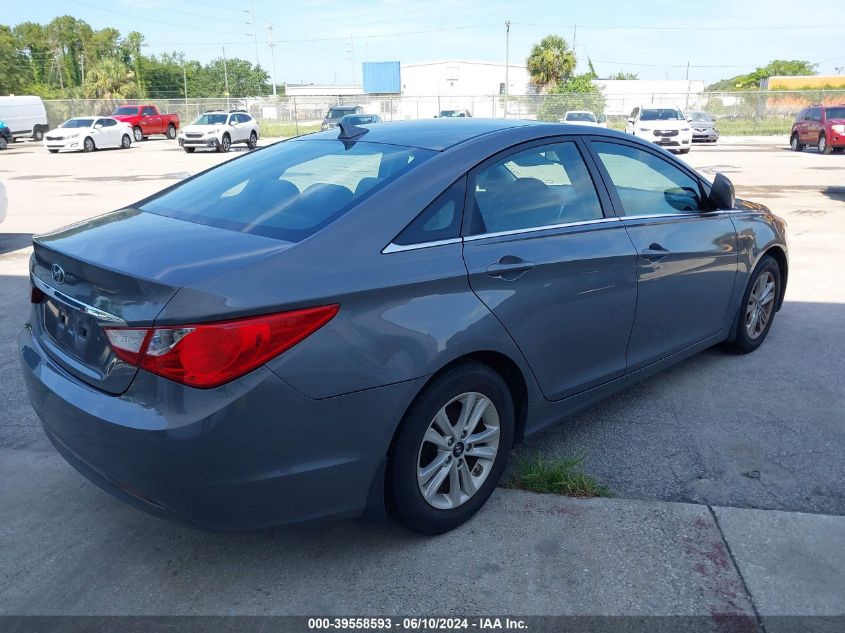 2013 Hyundai Sonata Gls VIN: 5NPEB4AC3DH692151 Lot: 39558593