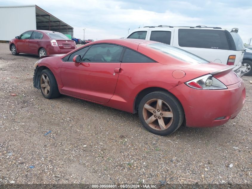 2008 Mitsubishi Eclipse Gs VIN: 4A3AK24F58E038537 Lot: 39558601