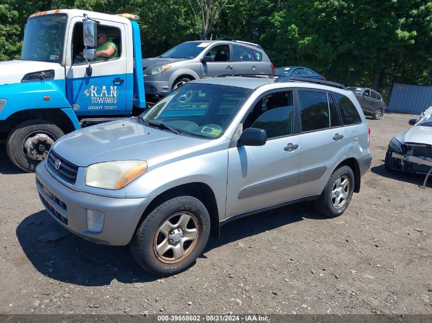 2003 Toyota Rav4 VIN: JTEHH20V030201979 Lot: 39558602