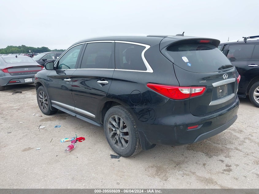 2013 Infiniti Jx35 VIN: 5N1AL0MN5DC328371 Lot: 39558609