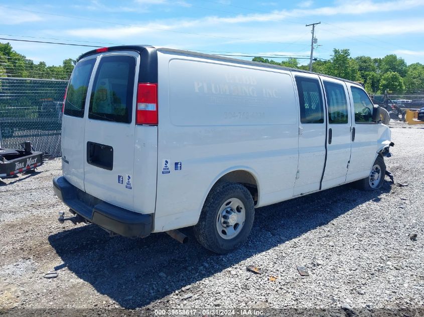 2019 Chevrolet Express 2500 Work Van VIN: 1GCWGBFG0K1313875 Lot: 39558617