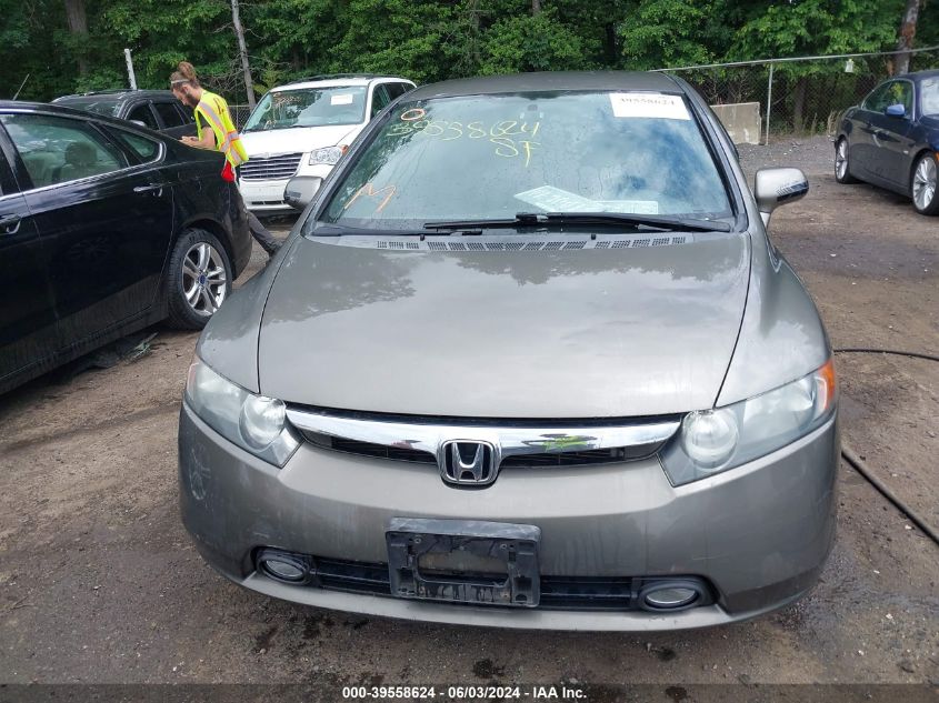 2007 Honda Civic Lx VIN: 1HGFA16567L046720 Lot: 39558624