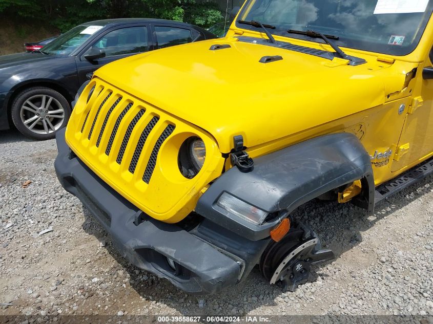 2019 Jeep Wrangler Unlimited Sport S 4X4 VIN: 1C4HJXDG4KW509427 Lot: 39558627