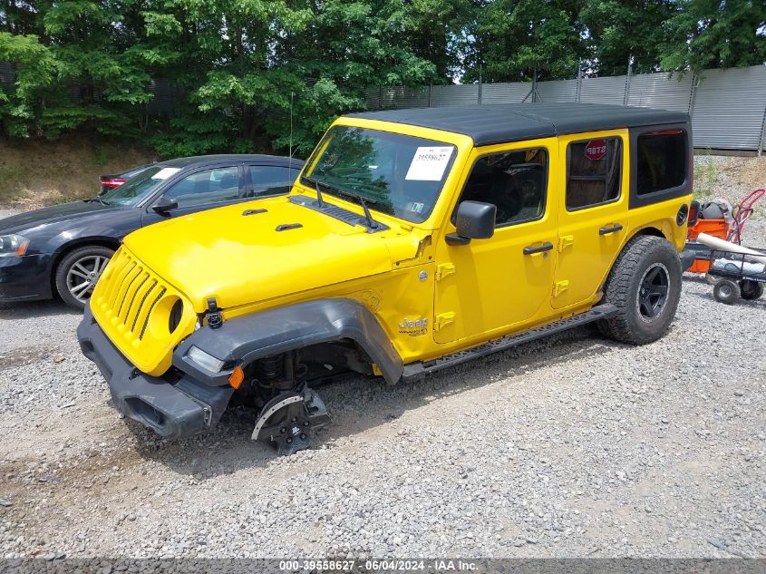 2019 Jeep Wrangler Unlimited Sport S 4X4 VIN: 1C4HJXDG4KW509427 Lot: 39558627