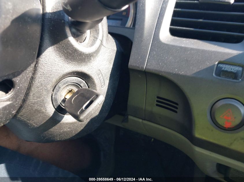 2008 Honda Civic Lx VIN: 1HGFA16508L038596 Lot: 39558649