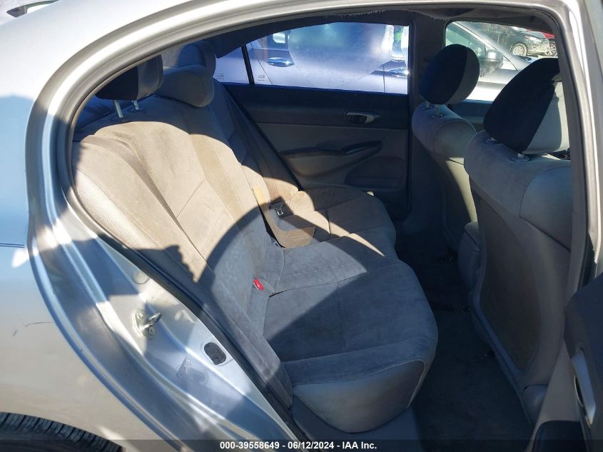 2008 Honda Civic Lx VIN: 1HGFA16508L038596 Lot: 39558649