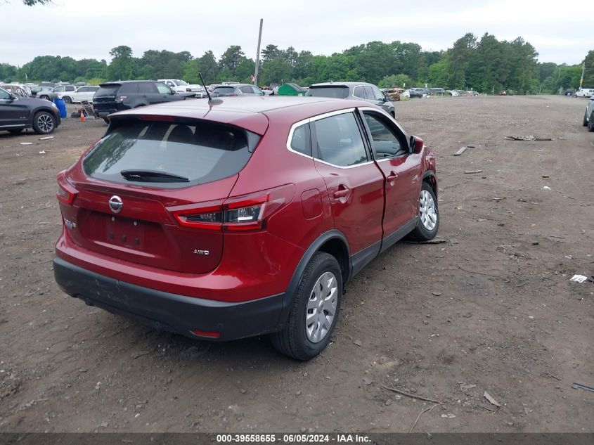 2020 Nissan Rogue Sport S Awd Xtronic Cvt VIN: JN1BJ1CW6LW379487 Lot: 39558655