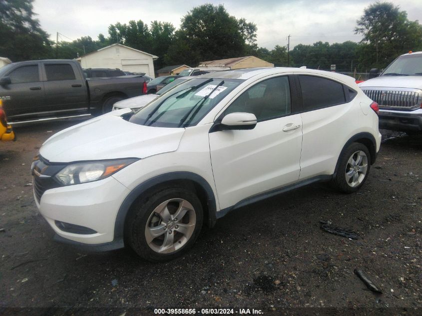 2016 Honda Hr-V Ex VIN: 3CZRU5H55GM741223 Lot: 39558656