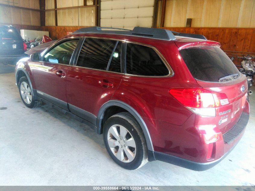 2011 Subaru Outback 2.5I Premium VIN: 4S4BRBCC3B3367438 Lot: 39558664