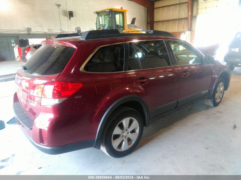 2011 Subaru Outback 2.5I Premium VIN: 4S4BRBCC3B3367438 Lot: 39558664