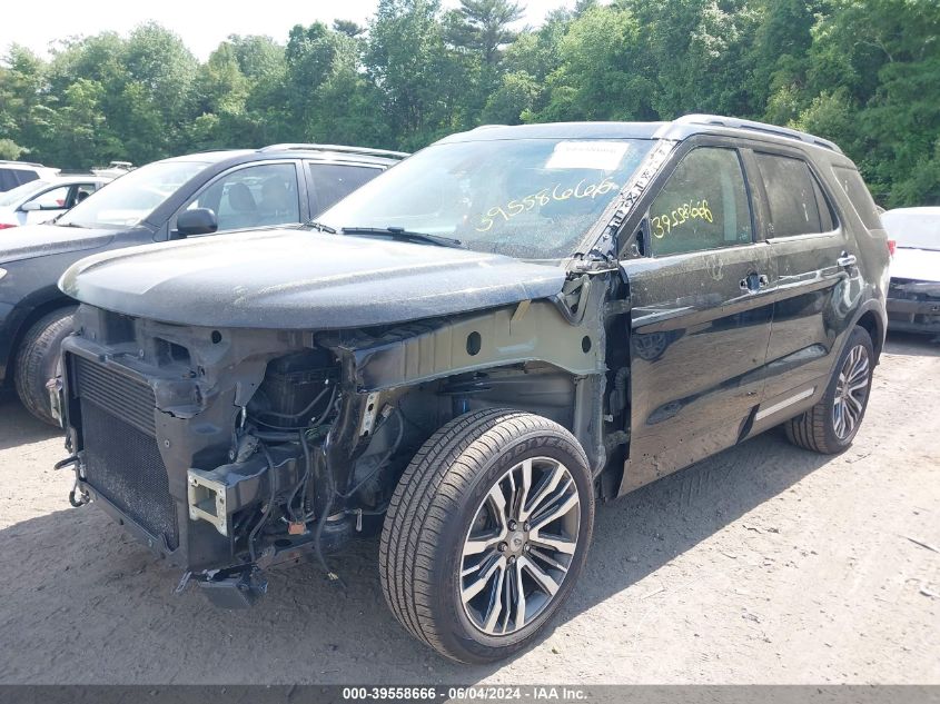 2016 Ford Explorer Platinum VIN: 1FM5K8HT9GGA68226 Lot: 39558666