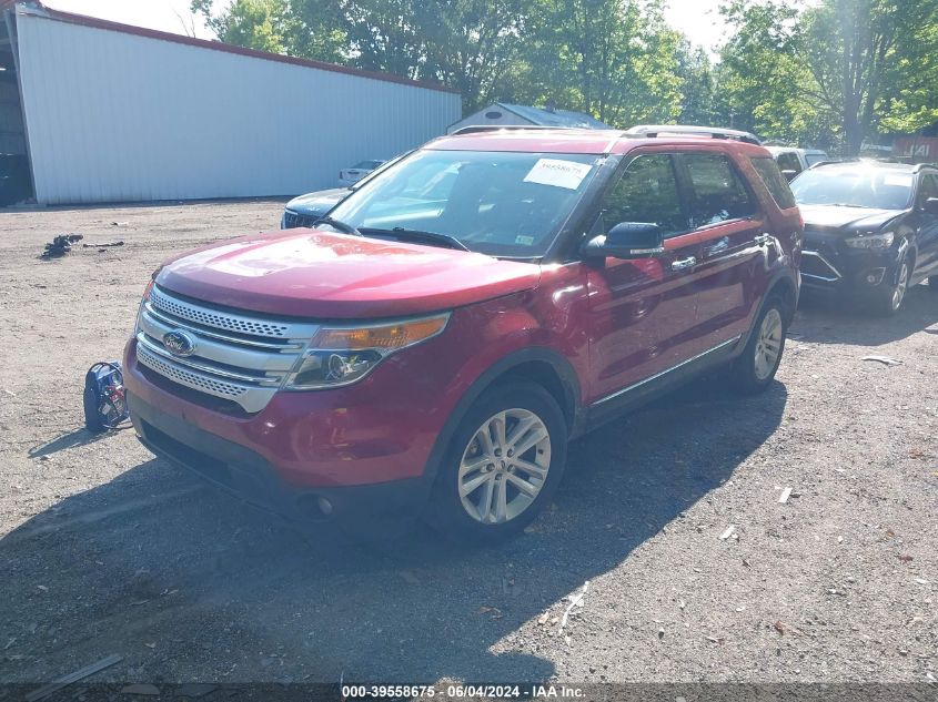 2013 Ford Explorer Xlt VIN: 1FM5K7D88DGB92107 Lot: 39558675