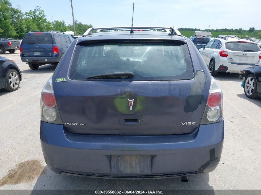 2009 Pontiac Vibe VIN: 5Y2SP67049Z422889 Lot: 39558682