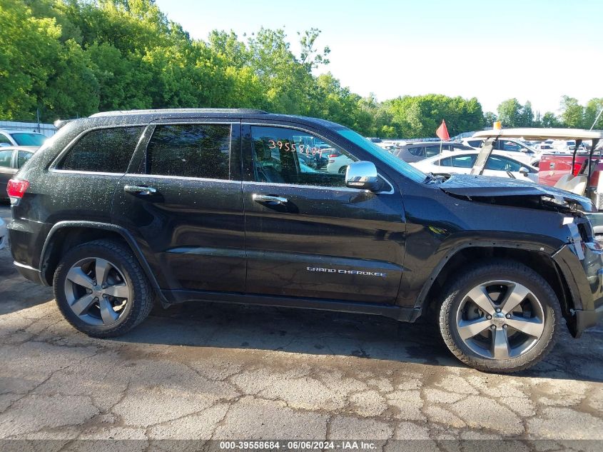 2015 Jeep Grand Cherokee Limited VIN: 1C4RJFBGXFC116301 Lot: 39558684