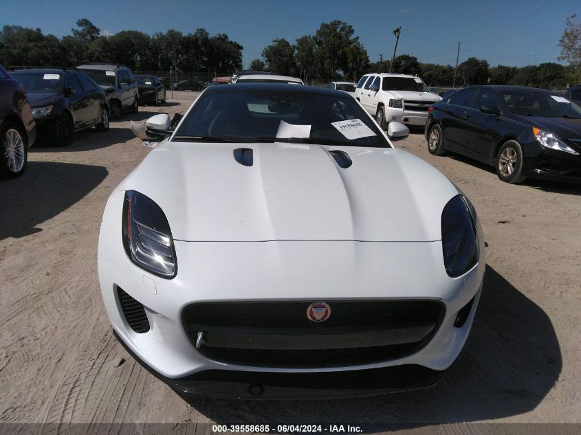 2018 Jaguar F-Type 296Hp VIN: SAJDD1GXXJCK52659 Lot: 39558685